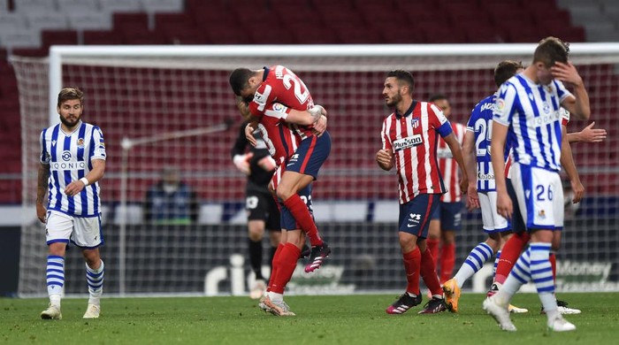 Atletico Vs Sociedad: Menang 2-1, Luis Suarez cs di Ambang Juara LaLiga