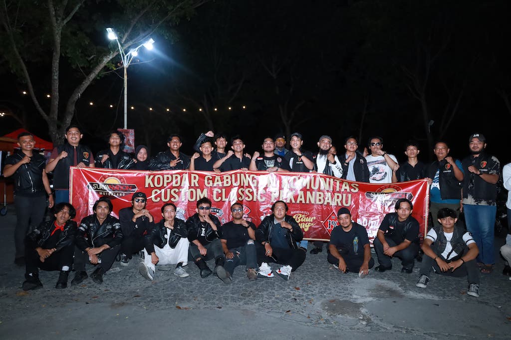 Kombes Asep Ajak Club Motor Kota Pekanbaru Jaga Kamtibmas Pilkada