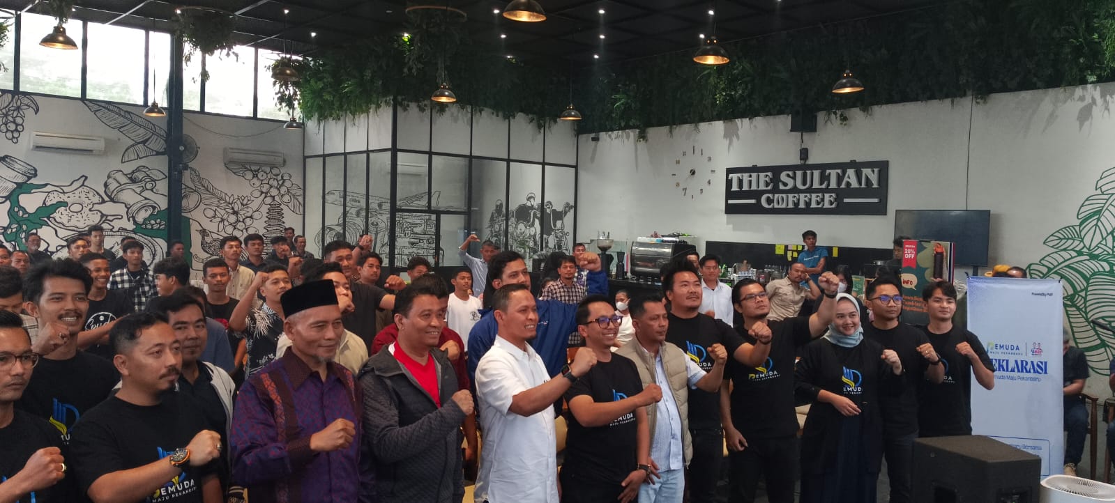 Pemuda Maju Pekanbaru Dukung Bapaslon AMAn untuk Pilwako Pekanbaru