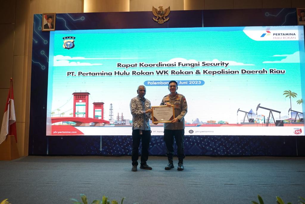 Polda Riau Gelar Rakor Bersama PHR Terkait Pengamanan Obvitnas di WK Blok Rokan