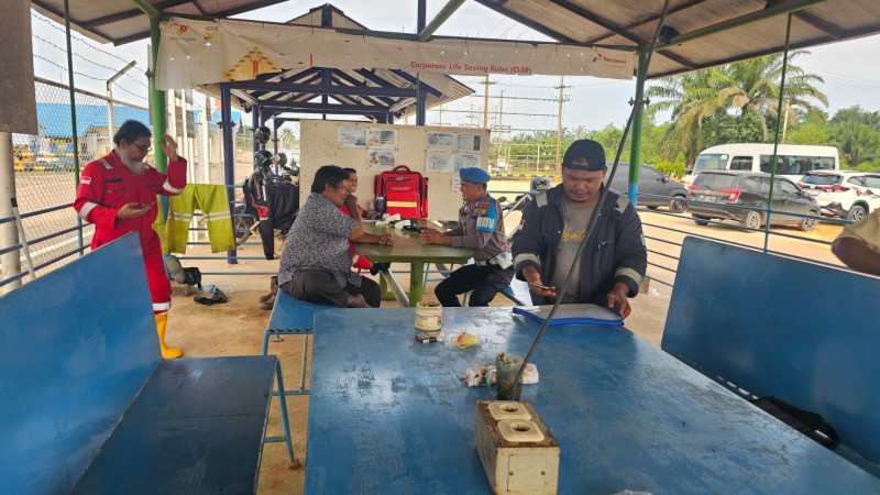 Polsek Bangko Pusako Lakukan Patroli dan Imbauan Antisipasi Aksi Unjuk Rasa Terkait Revisi UU Pilkada