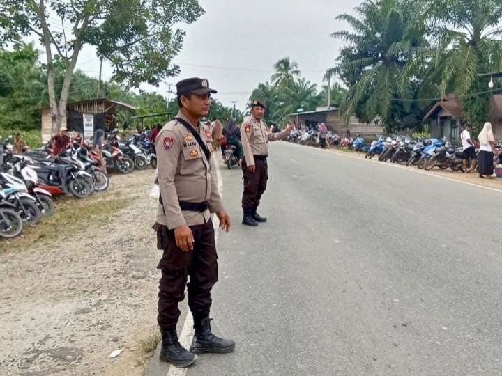 Amankan Pasar Sabtu, Polsek Rimba Melintang Gelar KRYD