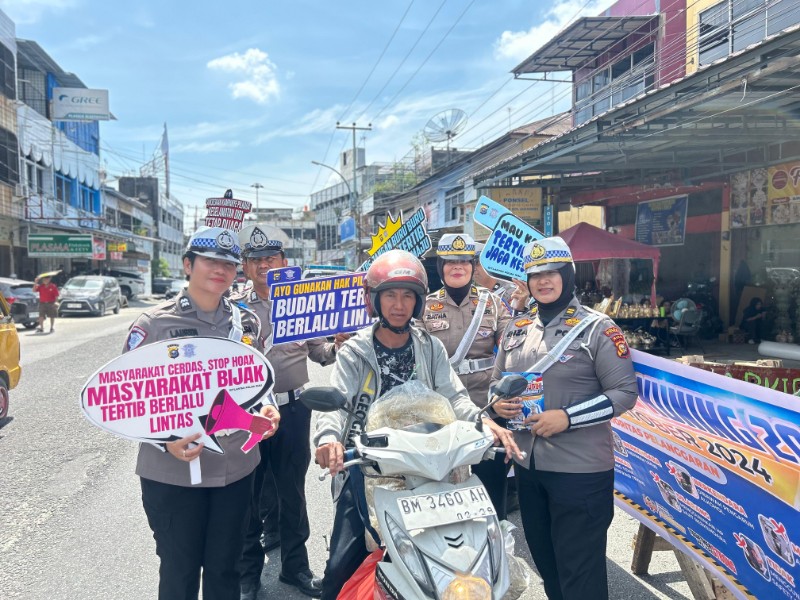 Operasi Zebra 2024, Polda Riau Intensifkan Kampanye Keselamatan Lalu Lintas