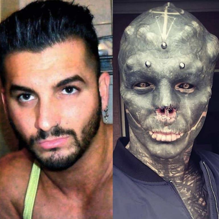 Duh! Nekat Permak Wajah Supaya Mirip Alien