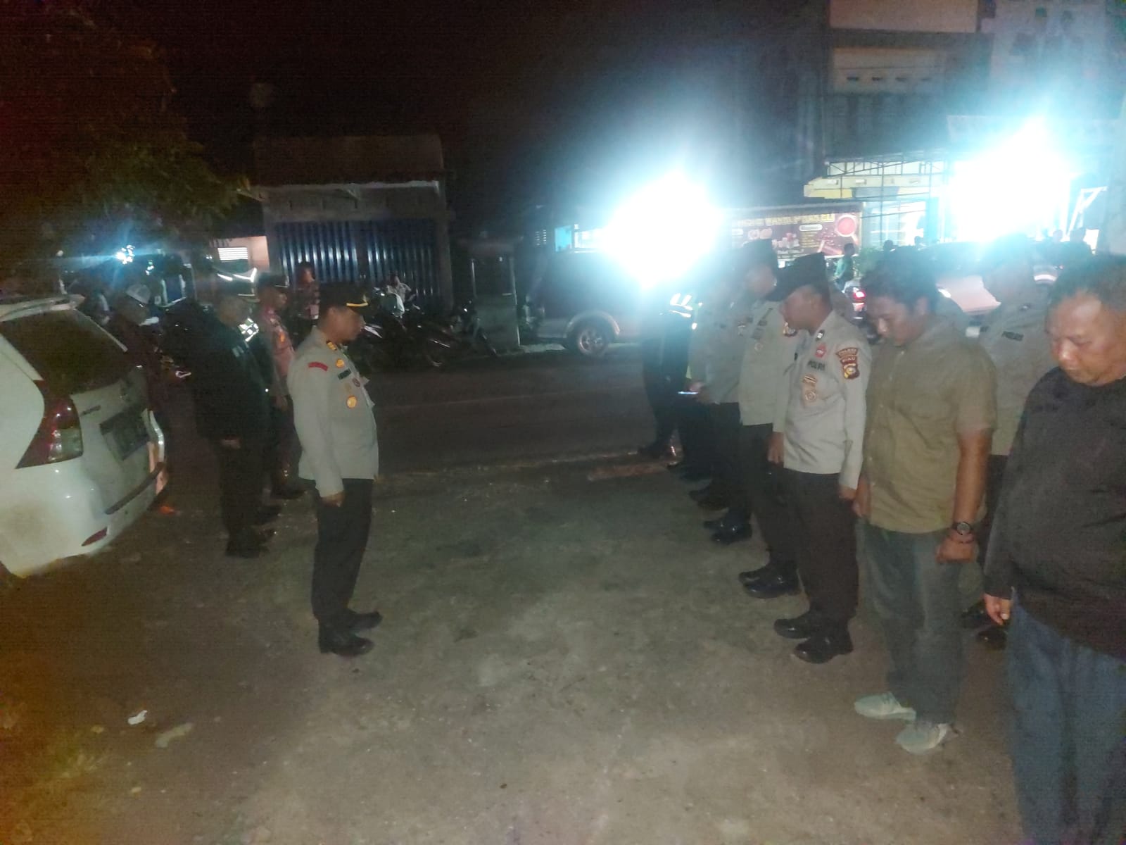 Terciptanya Pemilu Damai, Polsek Kuantan Tengah Lakukan Pengamanan Kampanye Dialogis