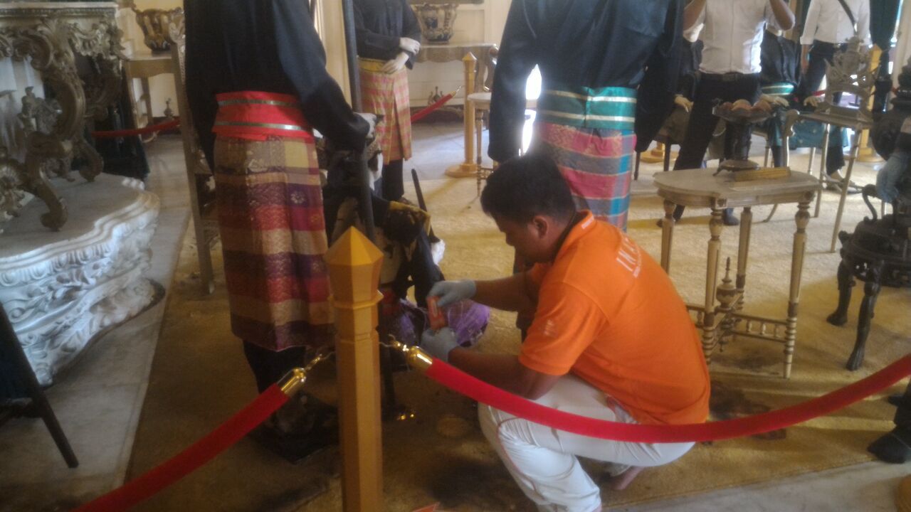 Polisi Selidiki Pelaku Percobaan Pembakaran Istana Siak 