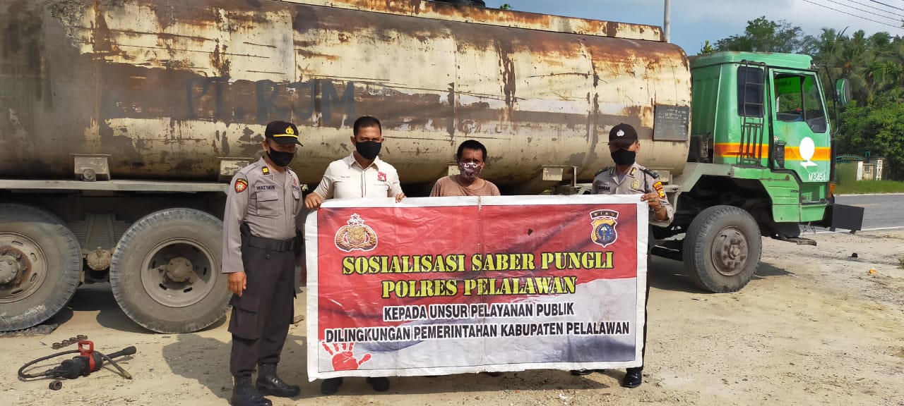 Polsek Bandar Sei Kijang Sosialisasikan Antisipas Pungli 