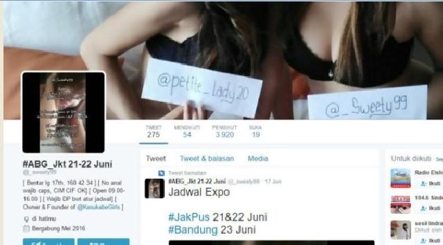 Polisi Bongkar Prostitusi Cewek ABG dengan Modus Expo