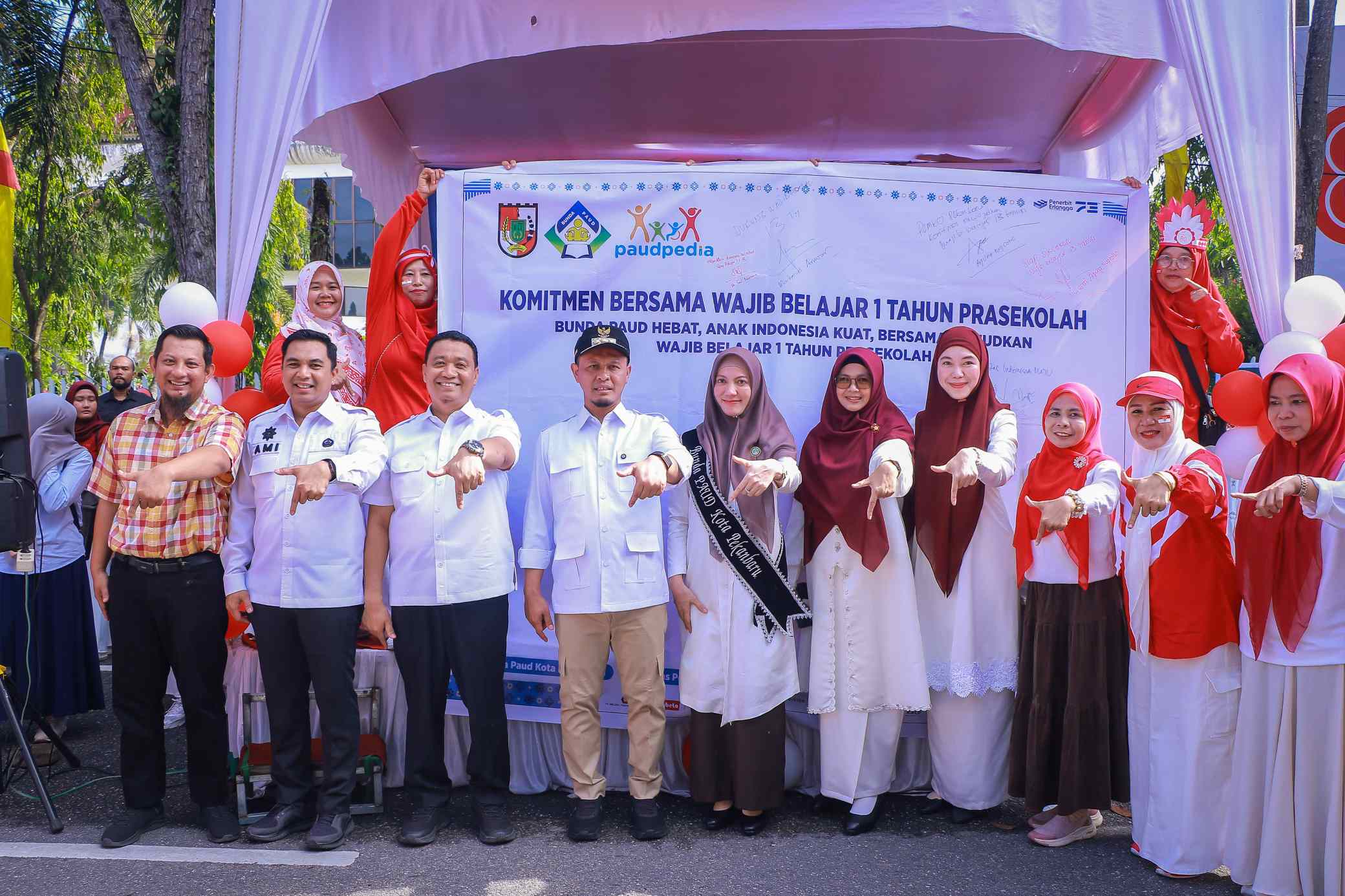 Peringati Hari Anak Nasional, Wako Pekanbaru Dorong Gerakan Wajib Belajar 13 Tahun
