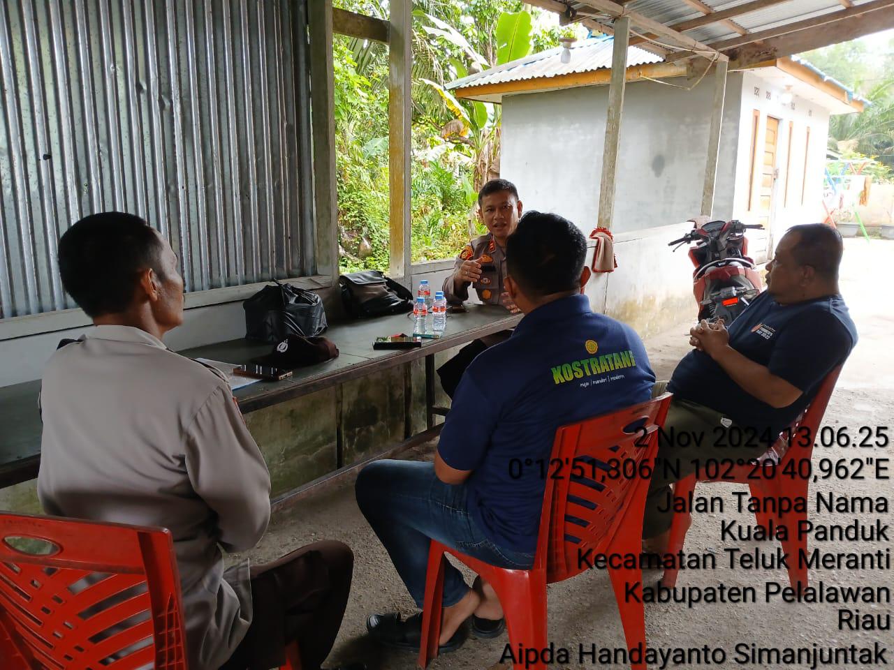 Iptu Hendra Koordinasi Dukung Ketahanan Pangan dan Keamanan Pilkada