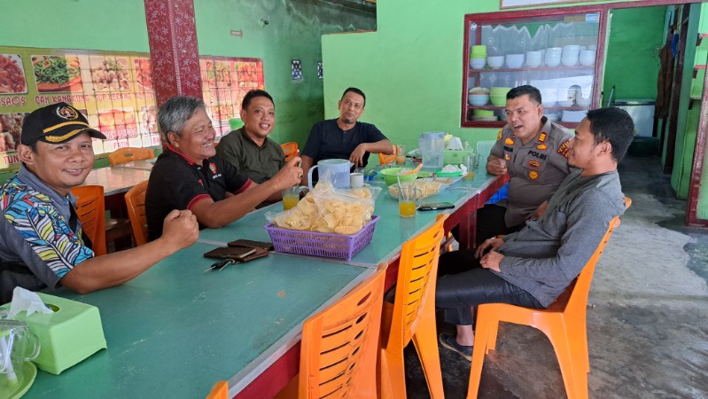 Polsek Bungaraya Gelar Cooling System Pasca Pleno Rekapitulasi Pilkada Serentak 2024