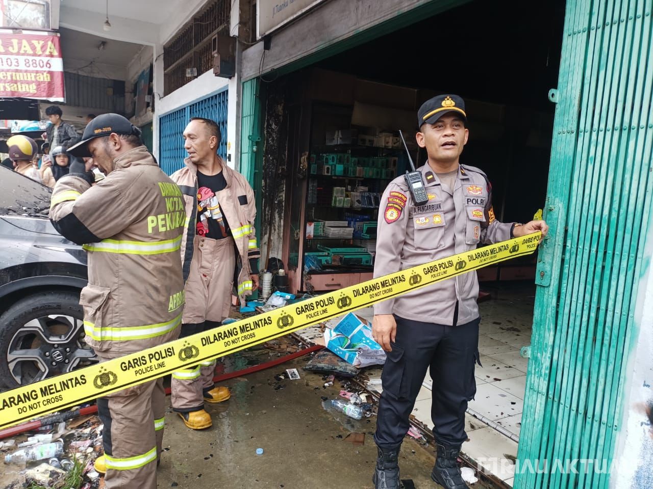 Polisi Selidiki Penyebab Kebakaran yang Tewaskan Satu Keluarga di Jalan Tuanku Tambusai Pekanbaru