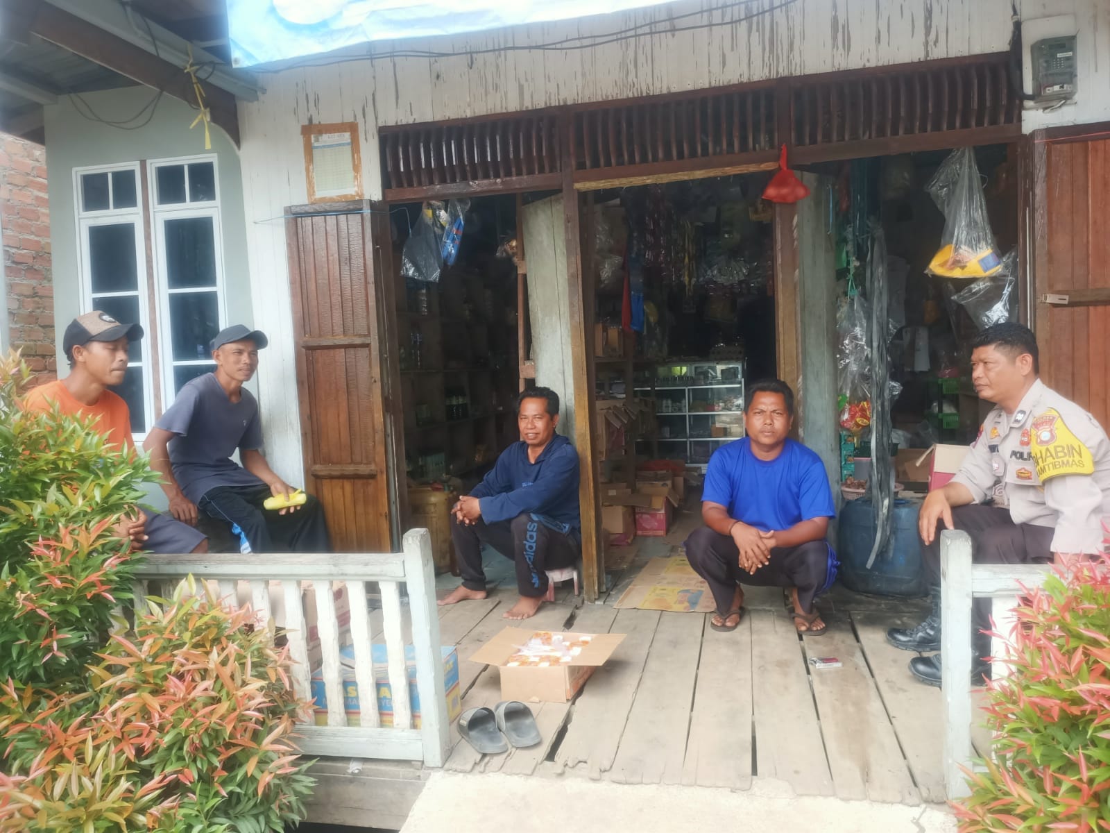 Polsek Batang Tuaka Gencar Cooling System Cegah Berita Hoax dan Provokasi