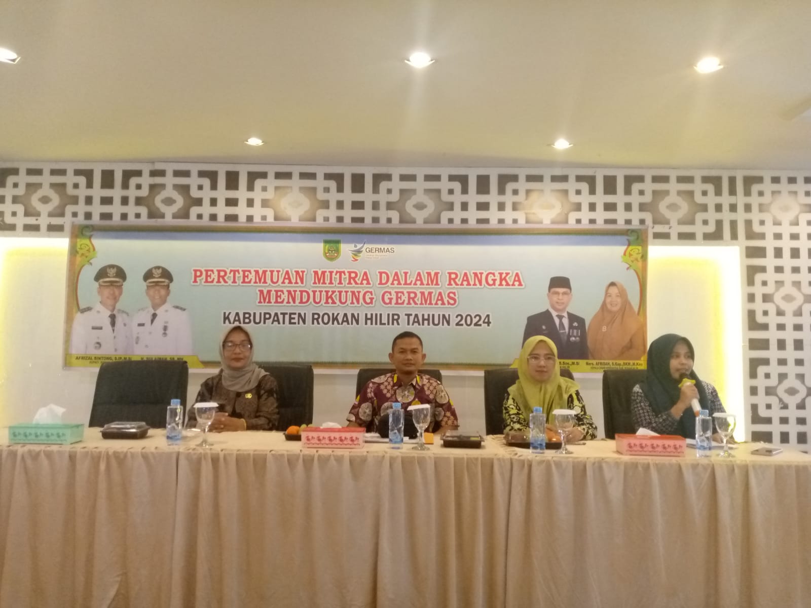 Dinas Kesehatan Rohil Gelar Pertemuan Koordinasi Mendukung GERMAS