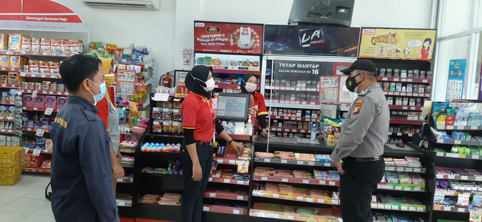 Antisipasi Kriminalitas, Polsek Ukui Gelar Patroli C3