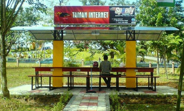 Diskominfo Riau Bangun Taman Digital