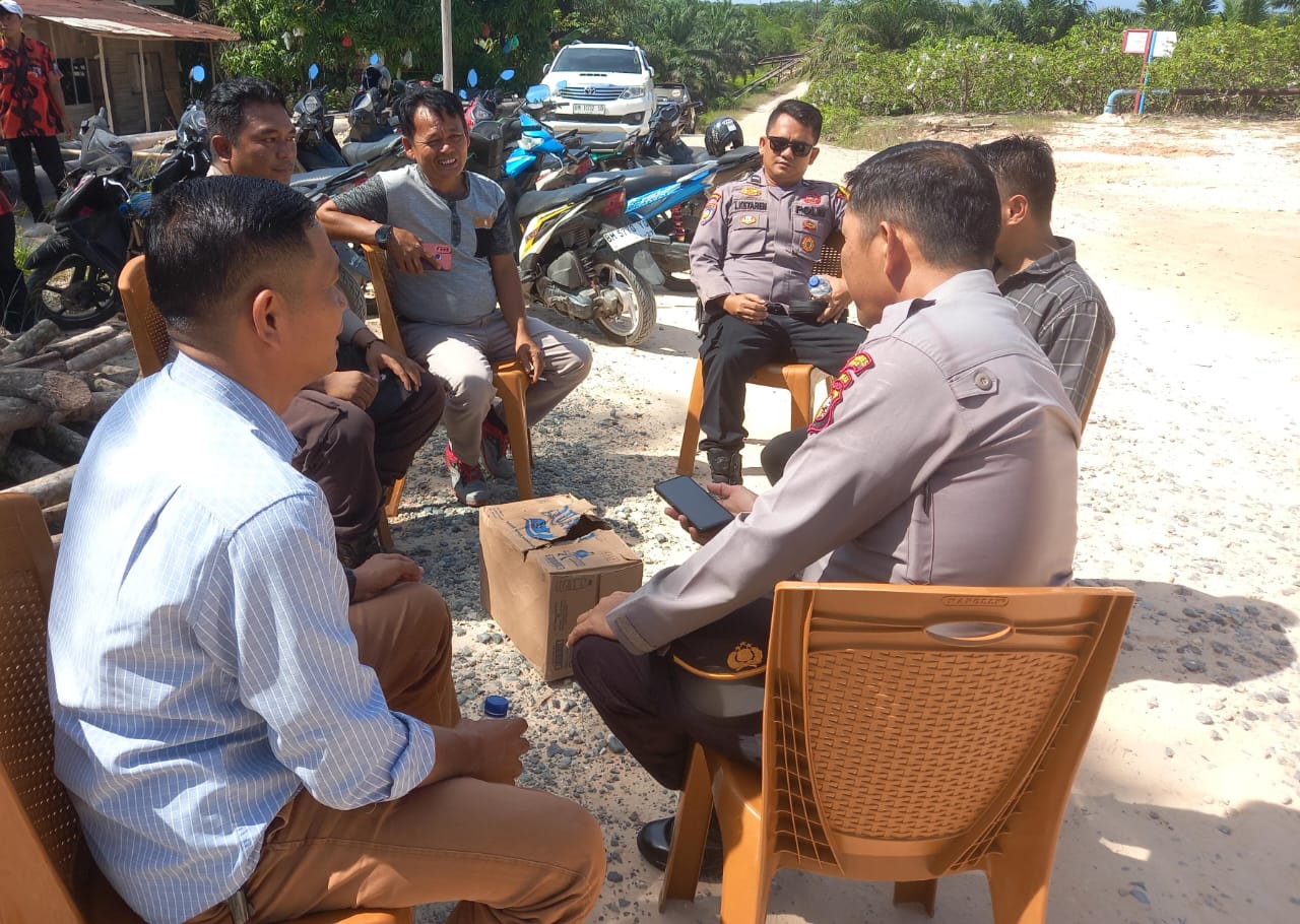 Polsek Minas Gelar Cooling System untuk Dorong Pilkada Damai