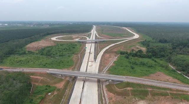 Pengerjaan Tol Trans-Sumatra Dikebut untuk Pemudik