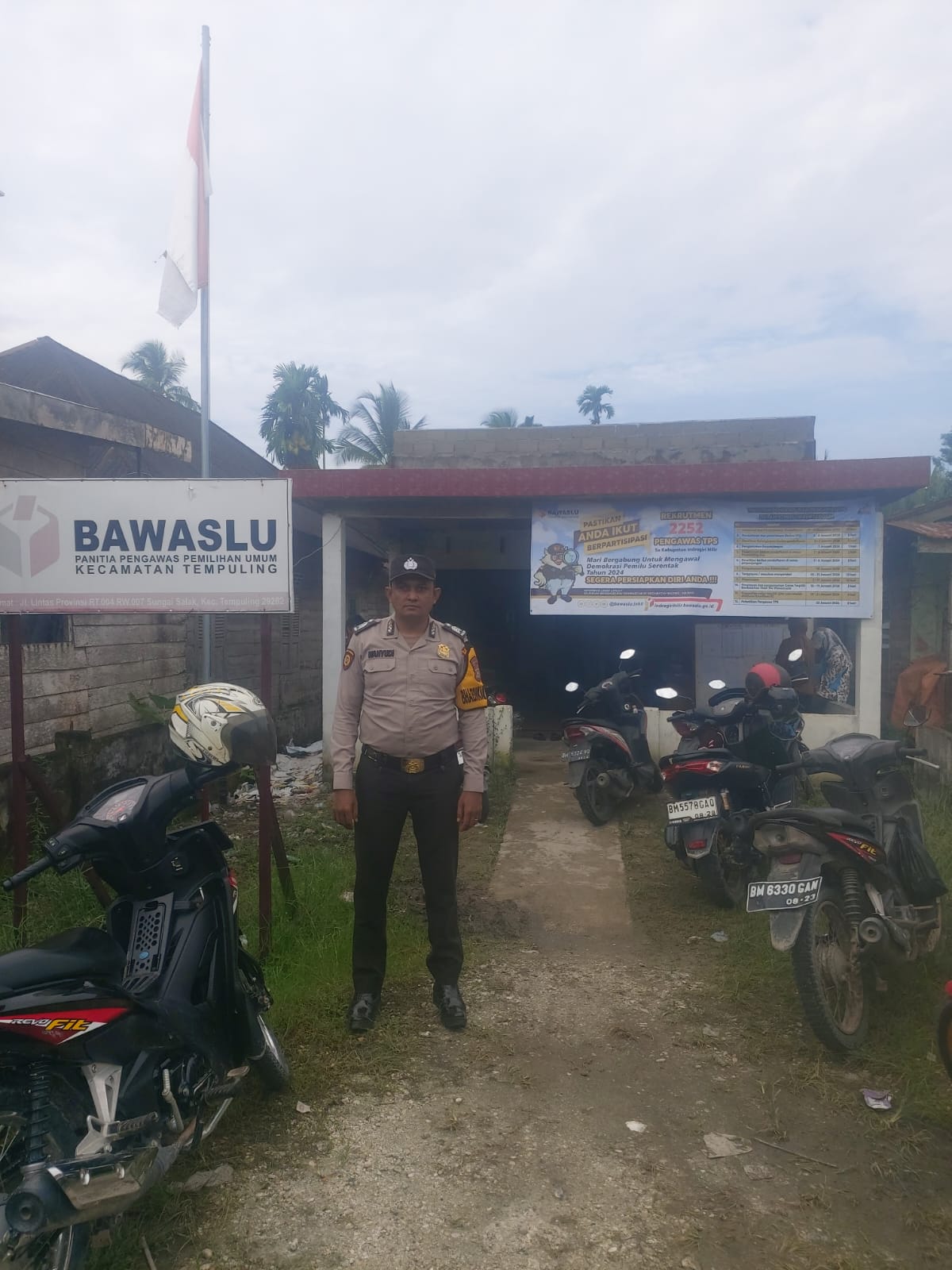 Polsek Tempuling Laksanakan Cooling System Sambil Patroli