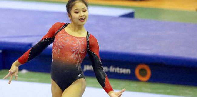 Cewek Seksi Ini Sumbang Emas ke-13