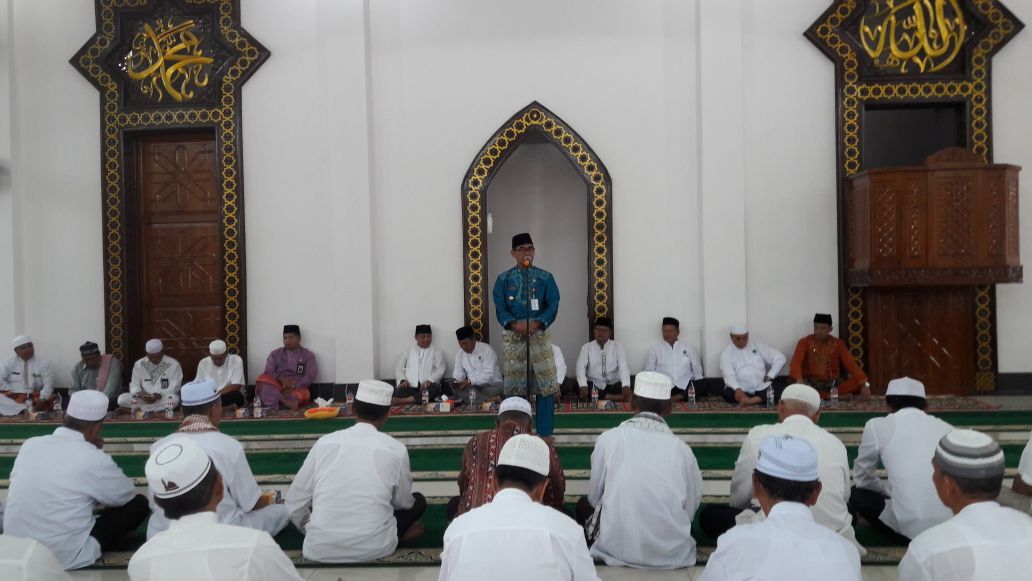 Diperingatan 1 Muharram IPHI, Bupati H. Mursini, Minta Muslim Kuansing Selalu Makmurkan Mesjid