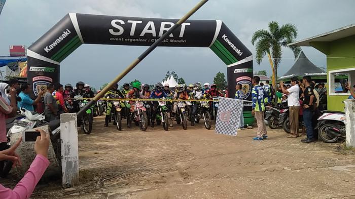 HUT Bhayangkara, 4 Kapolres di Riau Ikut Pelalawan Adventur Trail