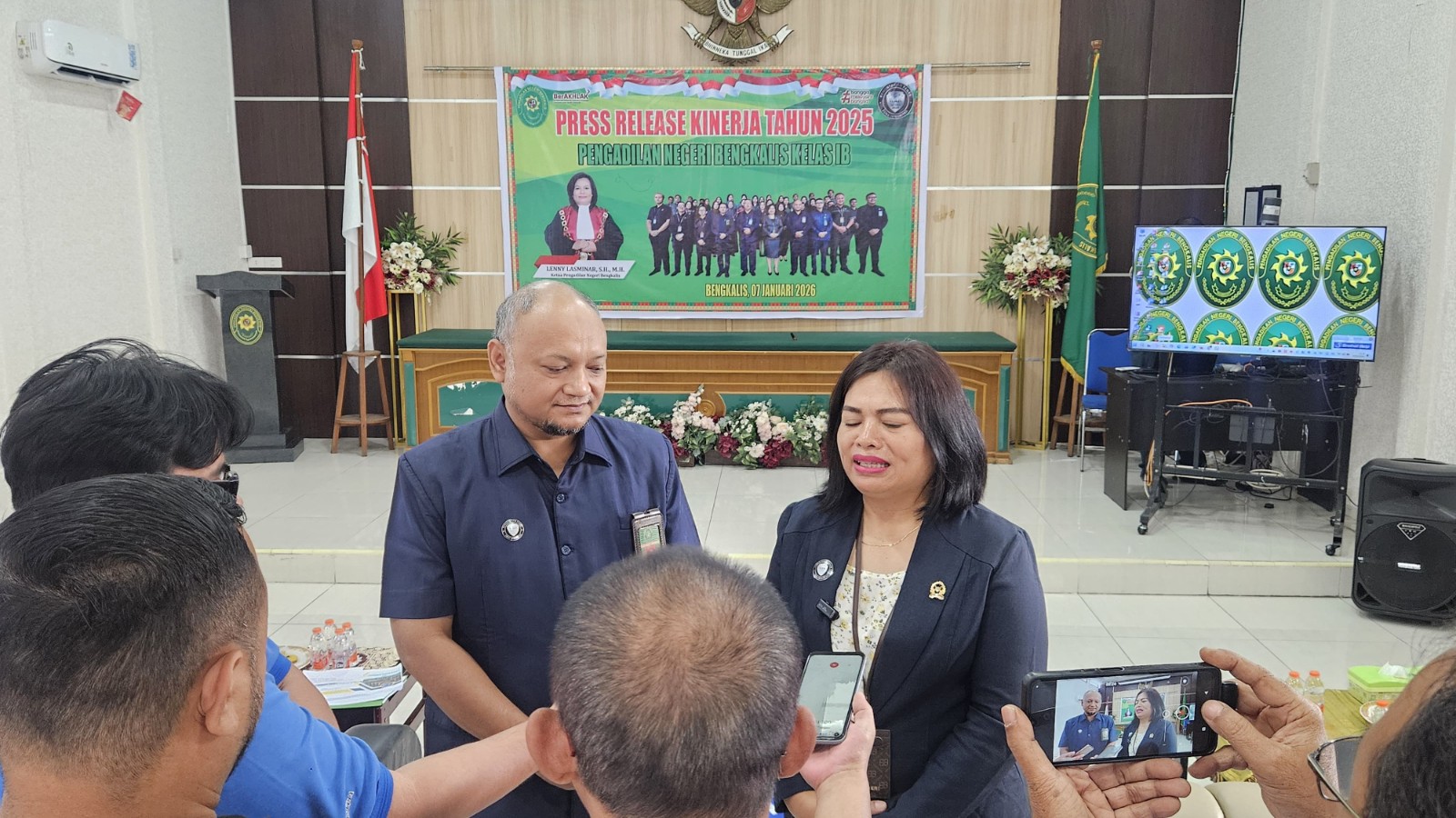 Sepanjang 2025, PN Bengkalis Tuntaskan 1.132 Perkara