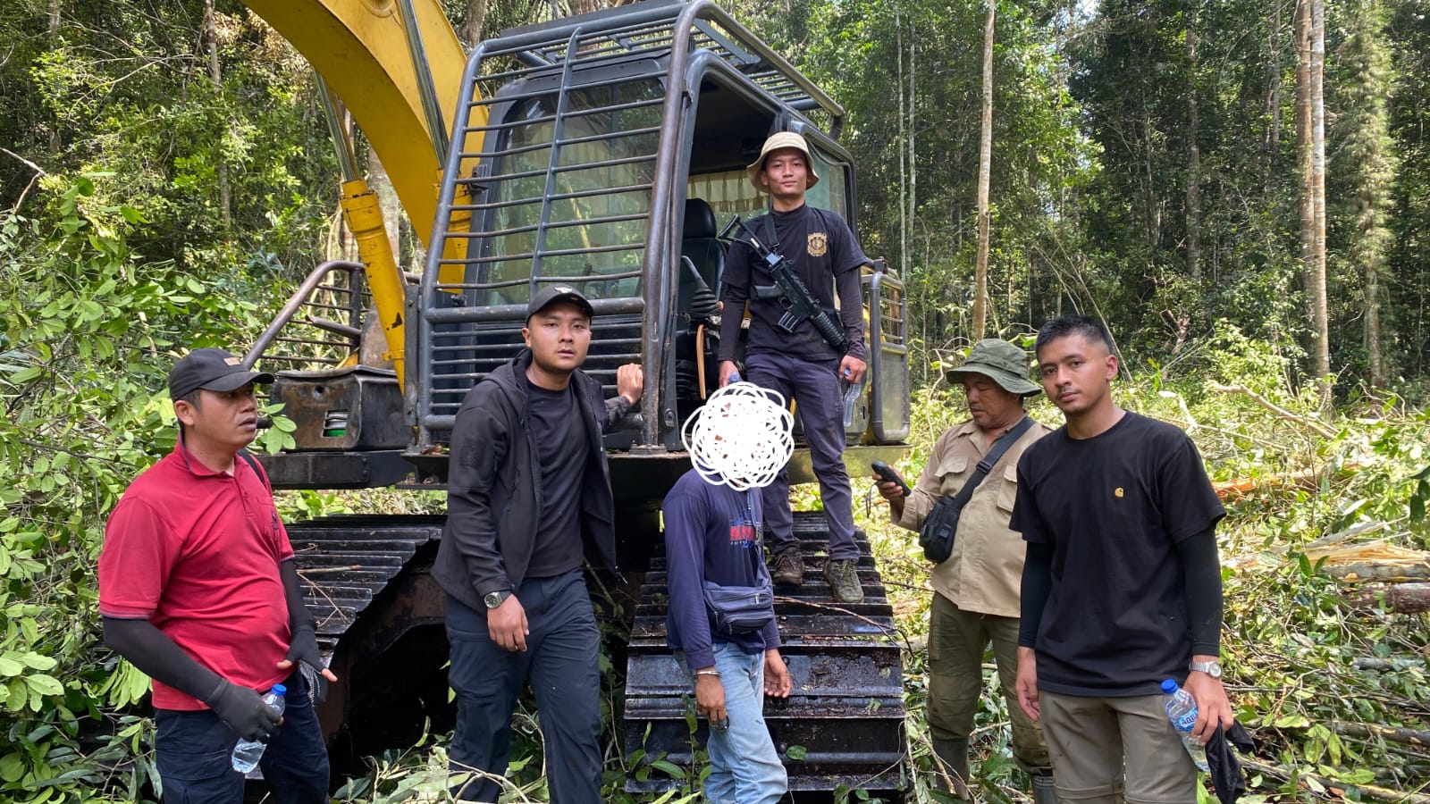 Polisi Tangkap Pelaku Jual Beli Lahan Kawasan Hutan di Bengkalis