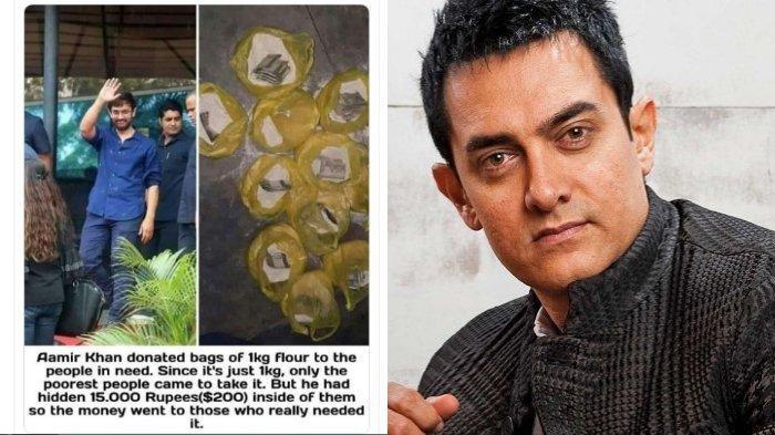 Salut! Artis Ini bagi-bagi Tepung 1 Kg, Tak Disangka Isinya Bikin Mata Terbelalak