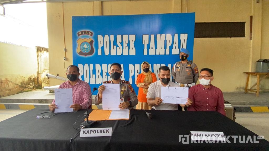 Polsek Tampan Tangkap Calo Penerimaan Polri