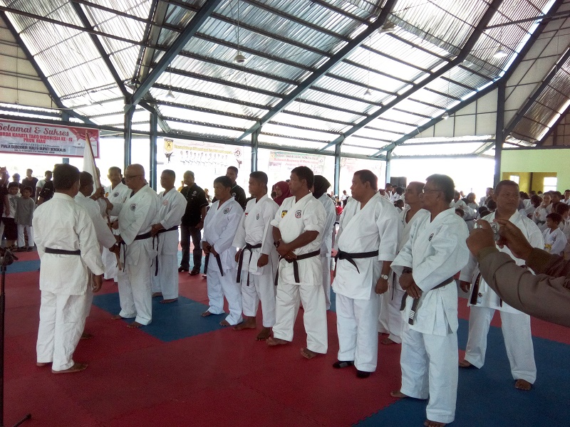 Forki Bengkalis Adakan Pertandingan Kejuaraan Daerah Karate