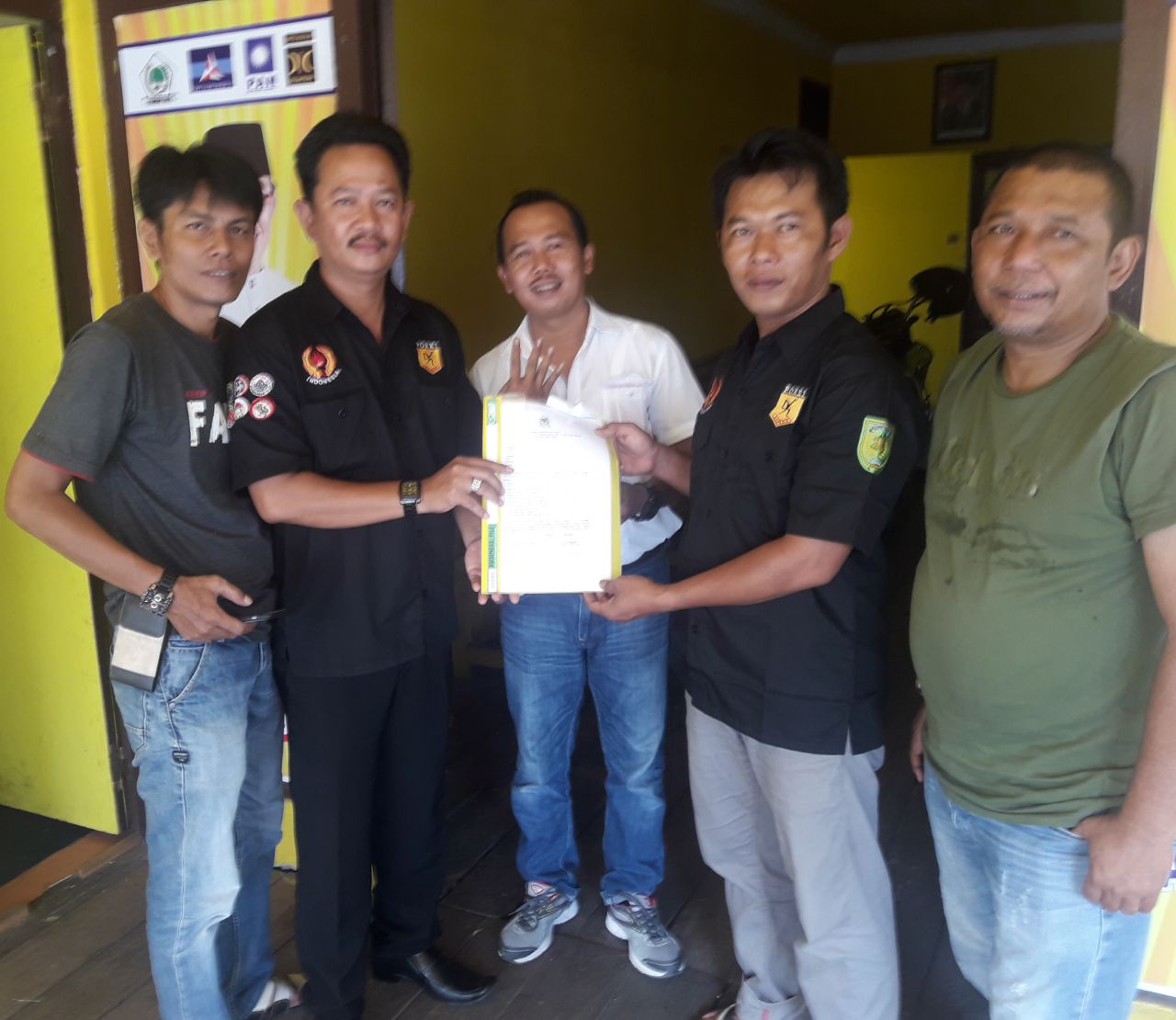 Ketua Kosgoro Daftar Bacaleg Golkar Inhil