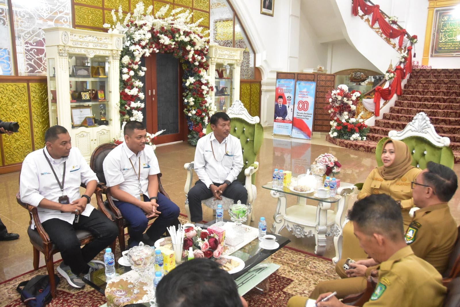 Bupati Bengkalis Komitmen Sinergi dengan PLN, Tagihan Listrik Kantor Wajib Lunas Sebelum Tanggal 15