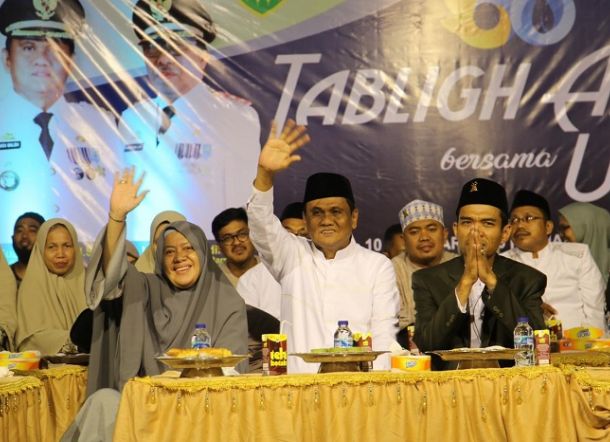 Ribuan Warga Menyemut di Tablig Akbar, UAS Jelaskan Makna Barru dalam Alquran