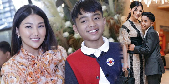 Foto Bareng Sarwendah, Penampilan Betrand Peto Jadi Sorotan