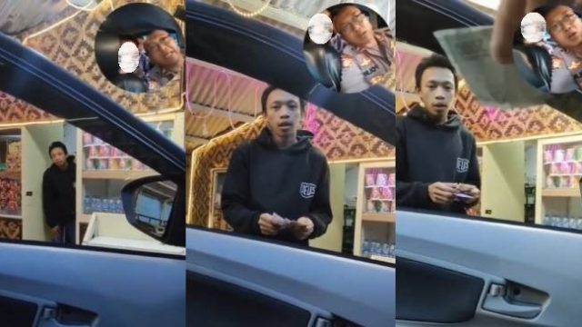 Polisi Marah Digetok Harga Air Mineral Rp7.000 di Puncak : Kamu ke Polisi aja Getok Harga!