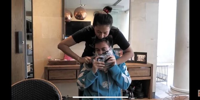 Kesalnya, Paula Verhoeven Lakban Wajah Baim Wong Sampai Nangis Kesakitan