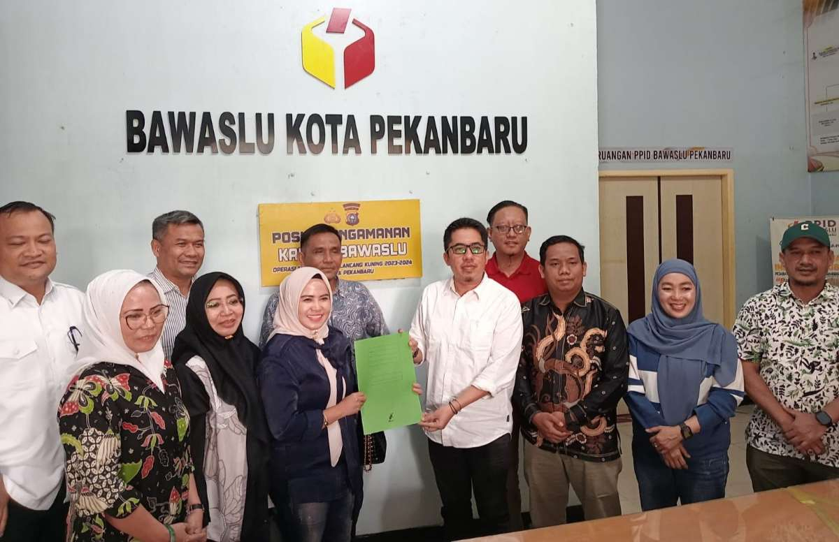 Paslon 01, 02 dan 03 Walikota Pekanbaru Kompak Tolak Hasil Pilkada