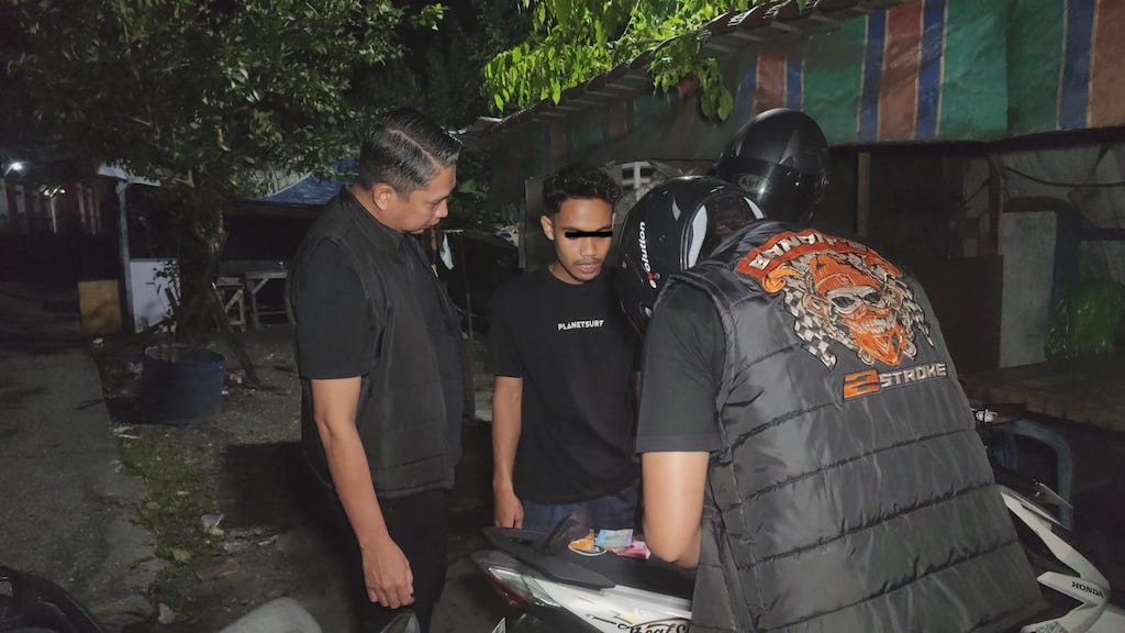 Polisi Tangkap Diduga Bandar Narkoba di Kampung Dalam Pekanbaru, Sabu dan Ekstasi Disita