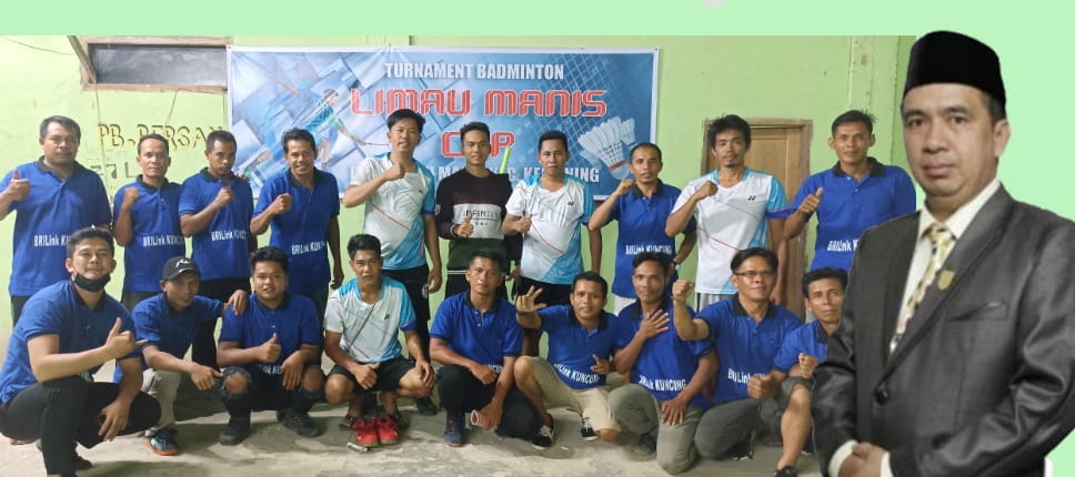 Ketua DPRD Inhil Akan Hadiri Final Turnamen Batminton Limau Manis CUP