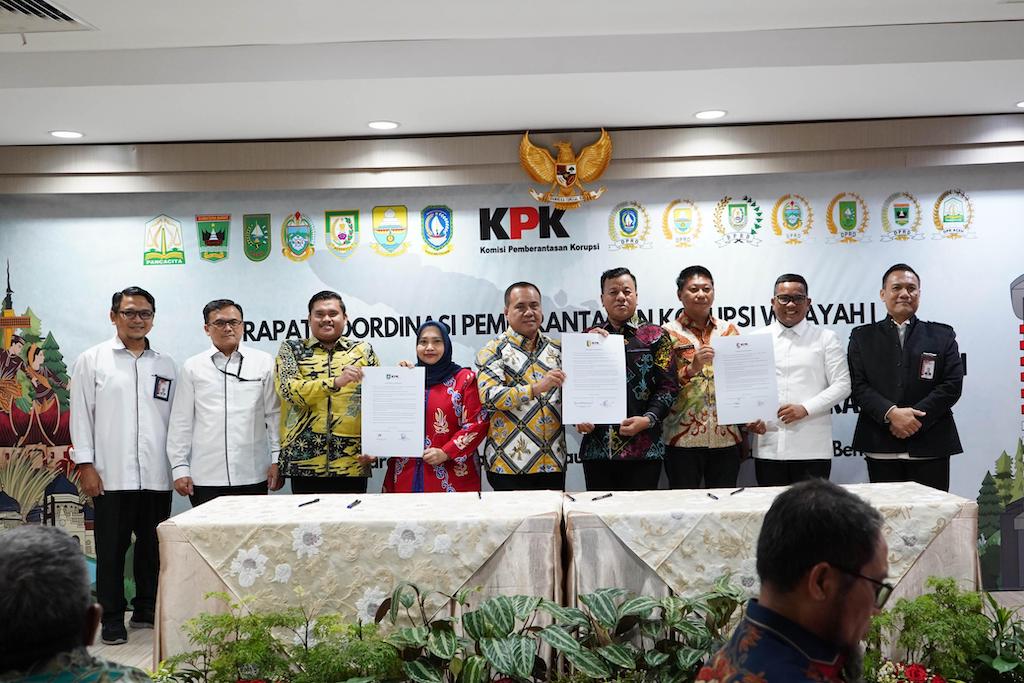 Bupati Bengkalis Hadiri Rakor KPK, Tegaskan Komitmen Pemerintahan Bersih dan Transparan