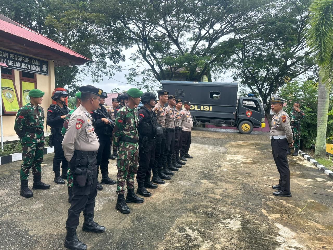 Polres Rokan Hulu Gelar Cooling System untuk Pilkada Damai dan Dukung Ketahanan Pangan