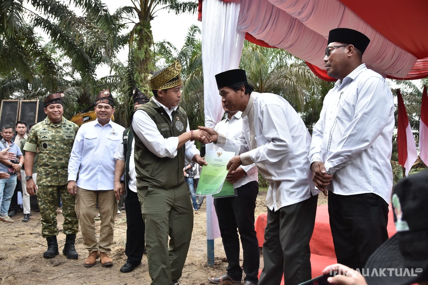 Dari Sawit ke Hutan, Bagan Limau Jadi Percontohan Relokasi TN Tesso Nilo