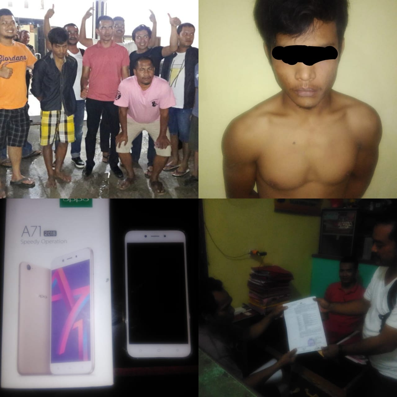 Rampas Handphone Pacar, Remaja di Kuansing Terpaksa Meringkuk dijeruji Besi