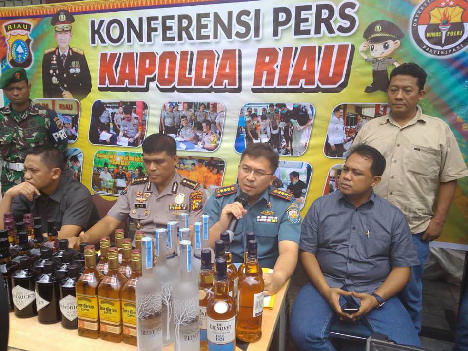 Polda Ekspos Miras Rp2 Milliar, Tangkapan TNI AL dan AD
