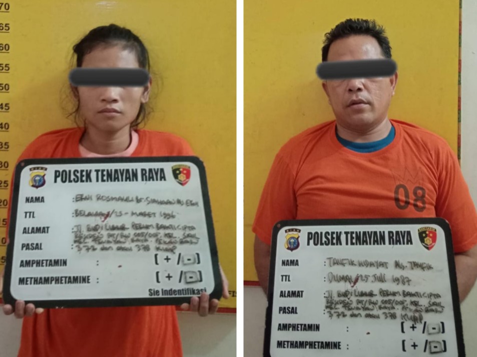 Kecanduan Narkoba, Pasutri di Pekanbaru Gelapkan Lima Unit Handphone