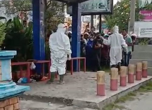 Pria yang Pingsan di Halte Bus Panam Jalani Cuci Darah Agar Sembuh dari Covid-19