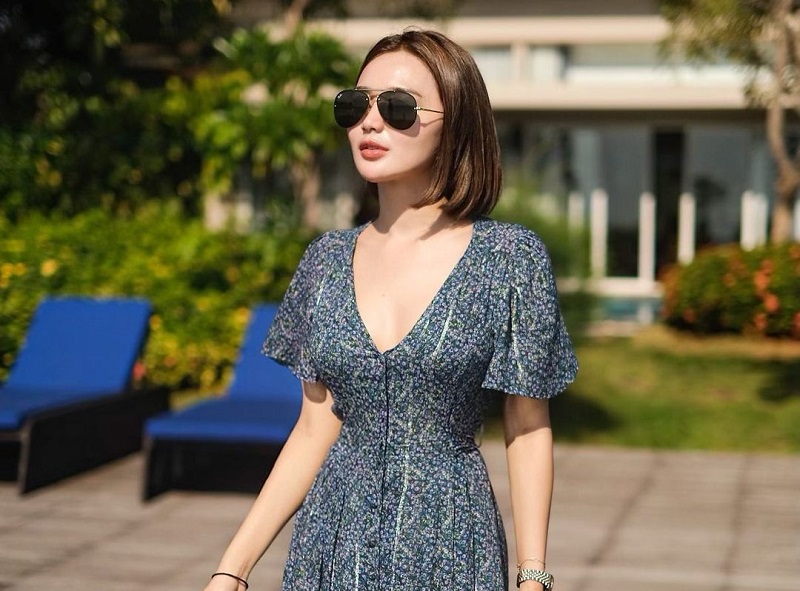 Gaya Wika Salim Pakai Dress hingga Tanktop, Geulis Pisan!