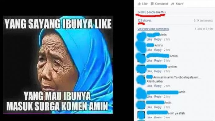 STOP! Ketik Amin dan Like, Ternyata Seperti ini Bahayanya Bagi Akun Facebook Anda