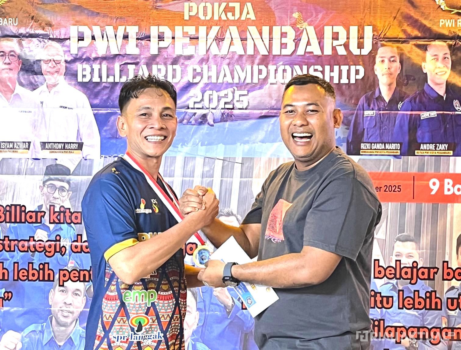 PWI Pekanbaru Biliard Championship 2025 Sukses Digelar, Ini Daftar Pemenangnya!